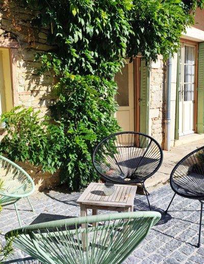 terrasse chambre familiale Volnay